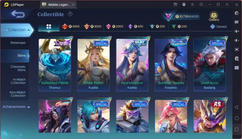 Mobile Legends: Bang Bang Accounts GLOBAL Hero 129 Skin 262 |Ducati Leo|HxH[Harith,Ju image 4