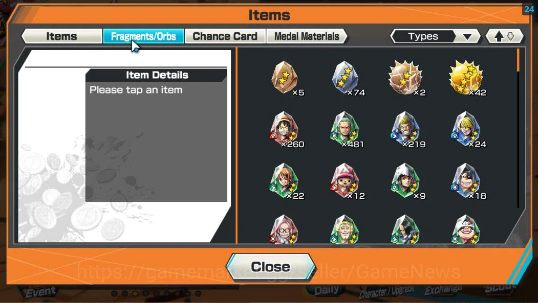 One Piece Bounty Rush Accounts Global|4 EX | T5E St.Jaygarcia Saturn,T4E Marshall image 10