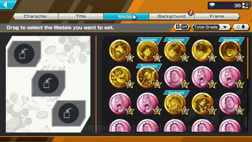 One Piece Bounty Rush Accounts Global|4 EX | T5E St.Jaygarcia Saturn,T4E Marshall image 3