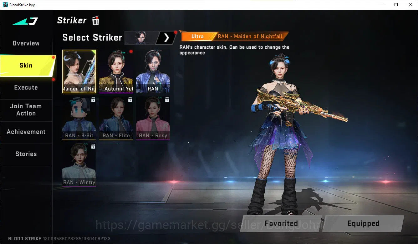 Blood Strike Accounts ASIA | AOT KAG+FAL , Ultra Ran+Jet+Kraken+Nova+Han image 3