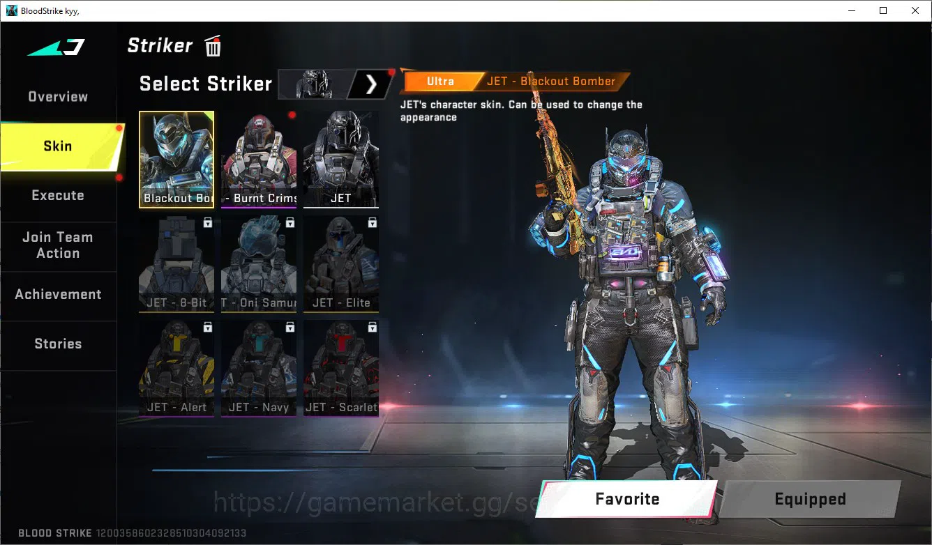 Blood Strike Accounts ASIA | AOT KAG+FAL , Ultra Ran+Jet+Kraken+Nova+Han image 7