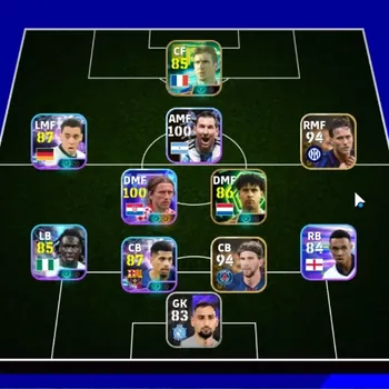 eFootball Accounts Legends & Iconic Players Android|Power 2788|Epic Eric Cantona,Frank Rijkaard|Show Time Luka Modric,Jamal