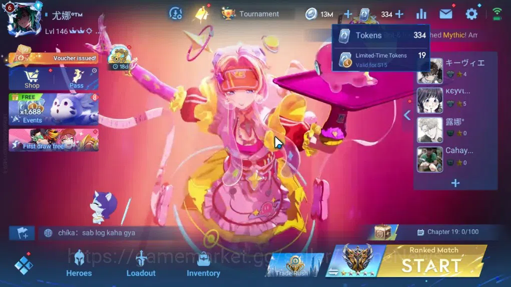 Honor of Kings Accounts Rare Skin Hero112 Skin 201|Lny2026(Dolia)Blessed(Da Qiao)Gm(Gam&Mo)2 Sanxingdui(Hou Yi,Dyadia)3 1