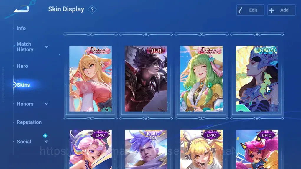 Honor of Kings Accounts Rare Skin Hero112 Skin 201|Lny2026(Dolia)Blessed(Da Qiao)Gm(Gam&Mo)2 Sanxingdui(Hou Yi,Dyadia)3 4