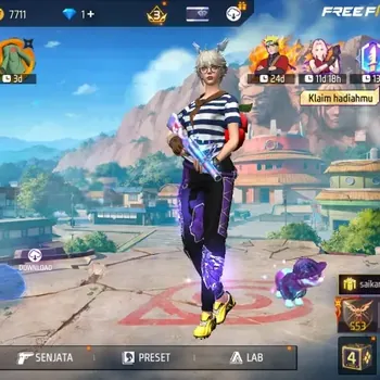 Free Fire Accounts Indonesia|Fist Split Eclipse|MP40 Predatory Cobra Lv 4|M4A1 Glacier Nether,Etc|257 Vault + 113 Bundle|Log