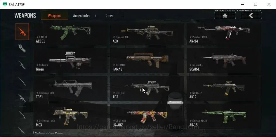 Arena Breakout Accounts High Value Mobile | LV 30 | SV 39.5 M | CV 7.15 M | Koi LR-DMR1, Maelstrom AUG, Crimson VSS, GS 17