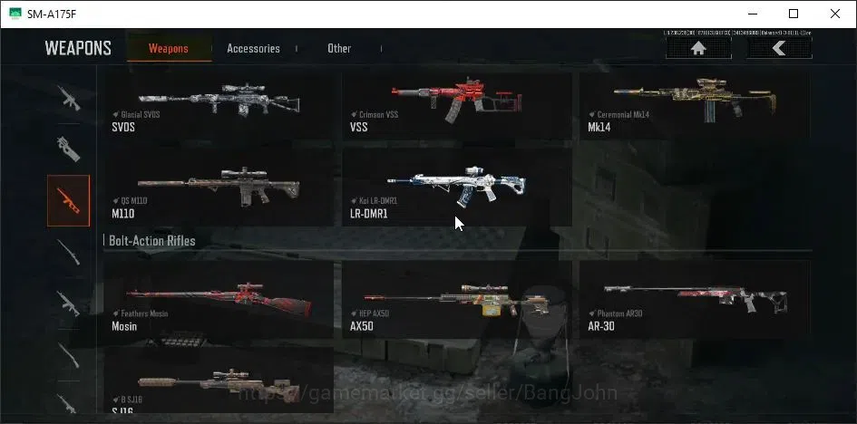 Arena Breakout Accounts High Value Mobile | LV 30 | SV 39.5 M | CV 7.15 M | Koi LR-DMR1, Maelstrom AUG, Crimson VSS, GS 19