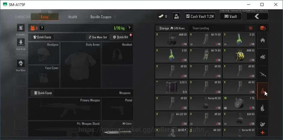 Arena Breakout Accounts High Value Mobile | LV 30 | SV 39.5 M | CV 7.15 M | Koi LR-DMR1, Maelstrom AUG, Crimson VSS, GS 8