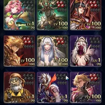 Last Cloudia Accounts Endgame GLOBAL|Rank 18|100k Crystal|Top Tier Units [FK Aernewise,AoG Labyret,PoGT Famille,A