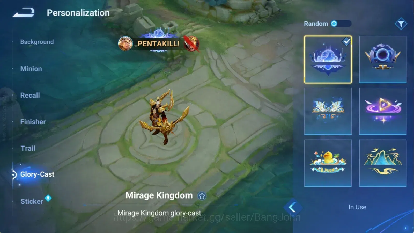Honor of Kings Accounts Global | 112H 291S | MYTHIC Diaochan, MYTHIC Mulan image 11