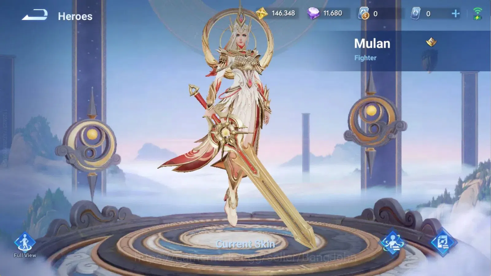 Honor of Kings Accounts Global | 112H 291S | MYTHIC Diaochan, MYTHIC Mulan image 15