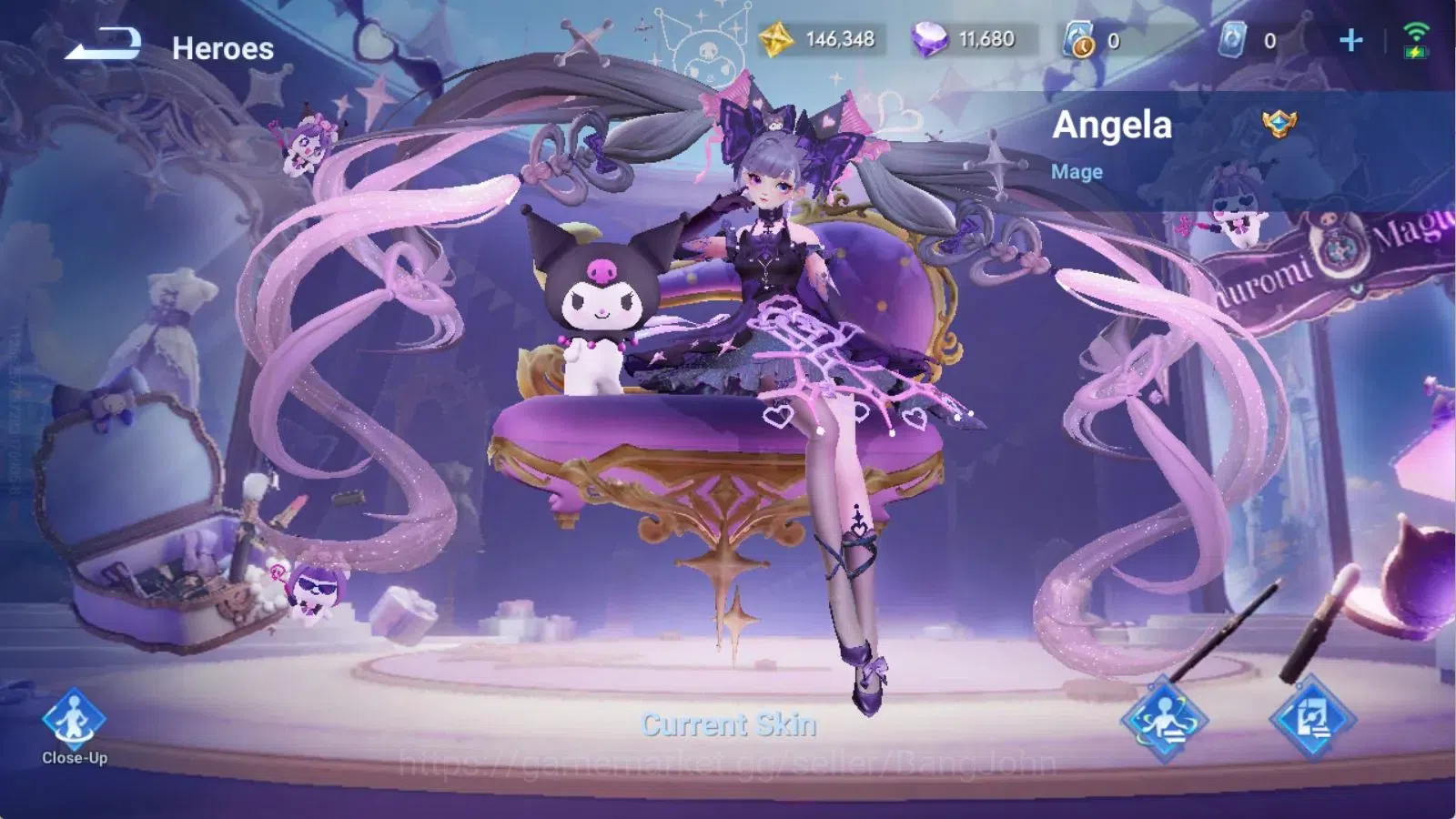 Honor of Kings Accounts Global | 112H 291S | MYTHIC Diaochan, MYTHIC Mulan image 18