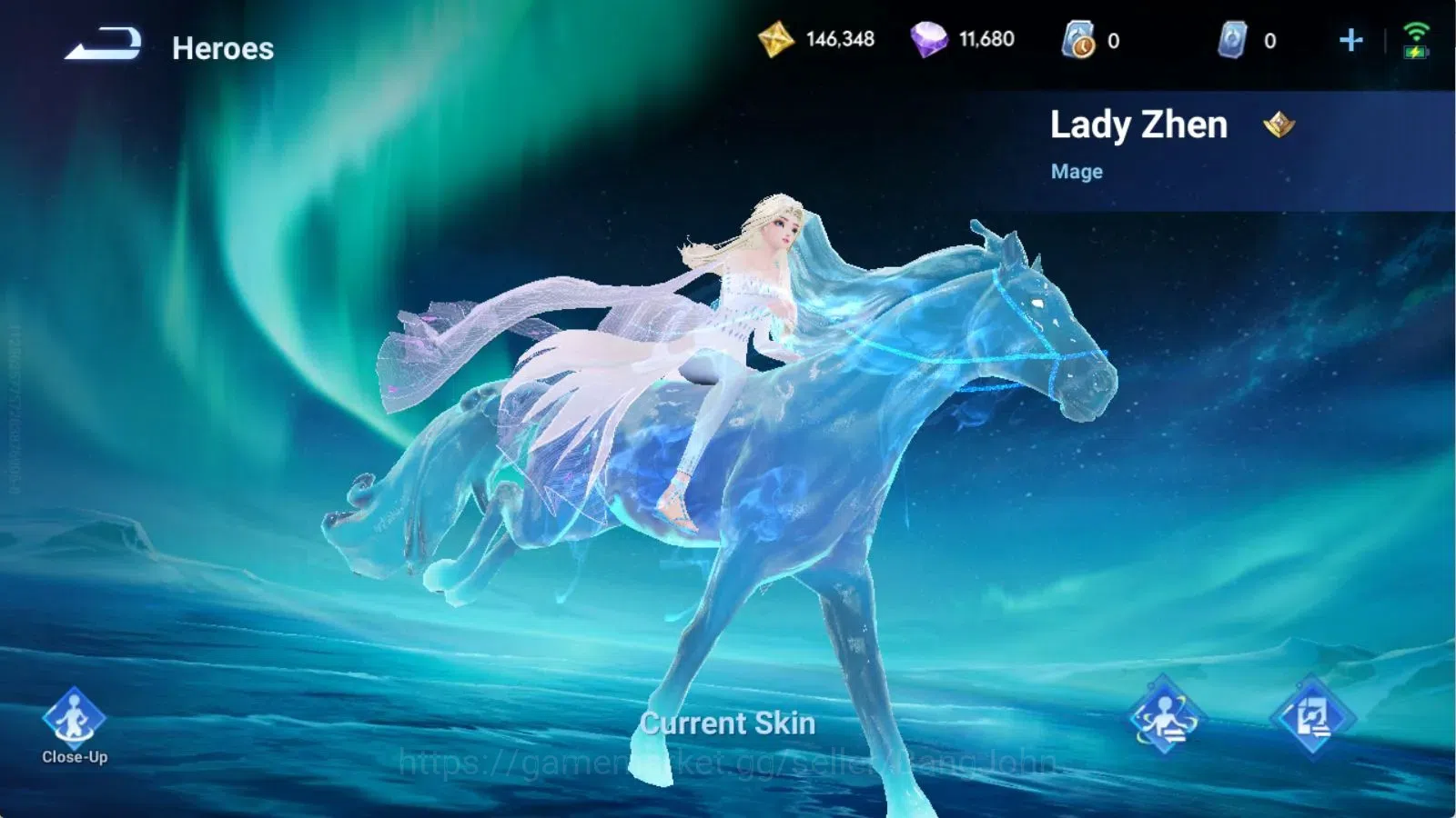 Honor of Kings Accounts Global | 112H 291S | MYTHIC Diaochan, MYTHIC Mulan image 19