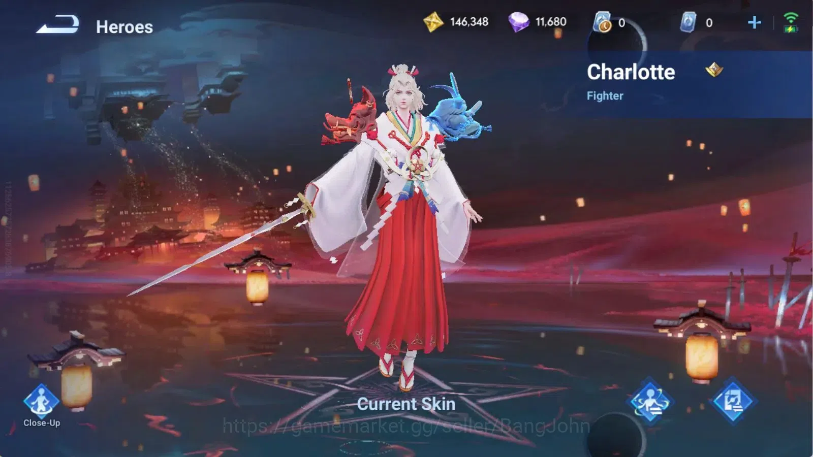 Honor of Kings Accounts Global | 112H 291S | MYTHIC Diaochan, MYTHIC Mulan image 20