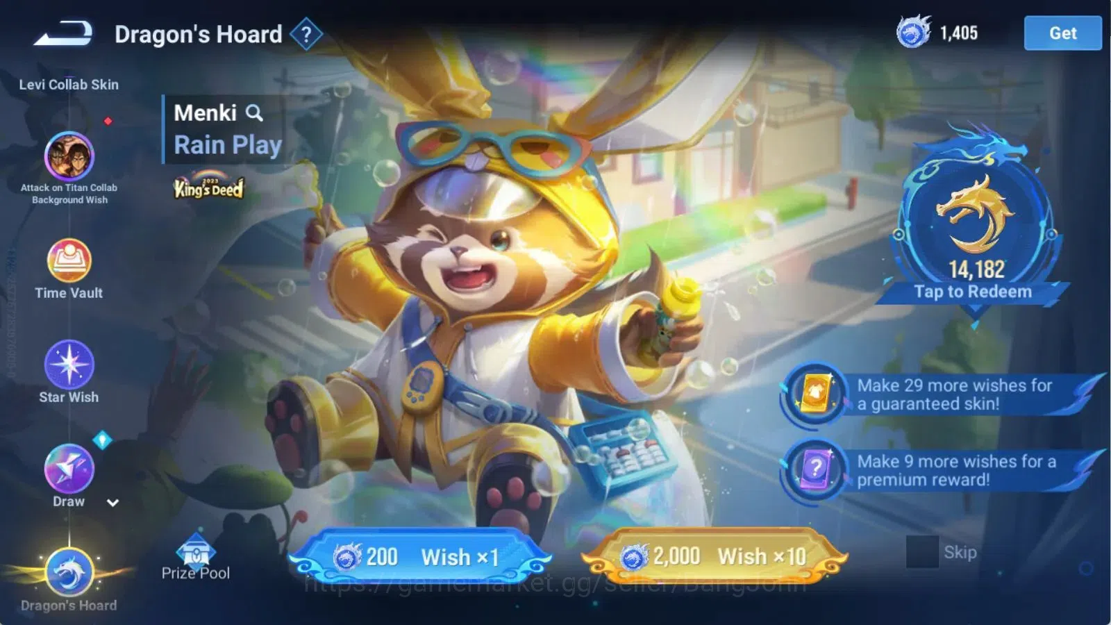 Honor of Kings Accounts Global | 112H 291S | MYTHIC Diaochan, MYTHIC Mulan image 7