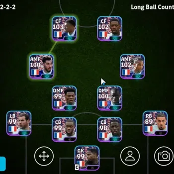 eFootball Accounts Legends & Iconic Players Android|National Pack France'26|Show Time Lamine Yamal,Epic Jordi Alba,Steven