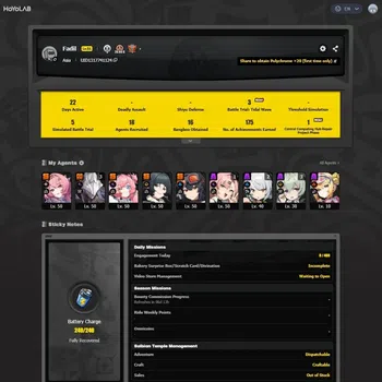 Honkai Star Rail Accounts Others ASIA|Free ZZZ|TL 65|10 Limited| (M Balde,Gilgamesh)+Sign Himeko