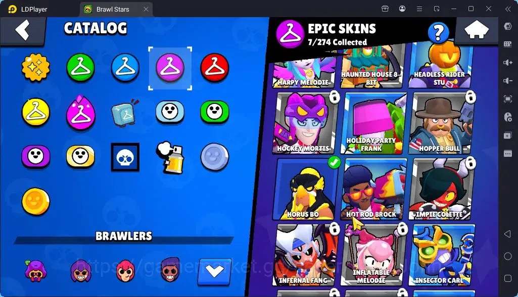 Brawl Stars Accounts Global |Trophy 1915 | Brawler 29| Skins 2 Mythic,7Epic| Bling 9184|Protect Off|Check SS BRS302B 14
