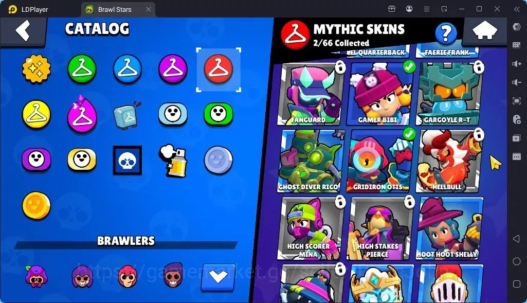 Brawl Stars Accounts Global |Trophy 1915 | Brawler 29| Skins 2 Mythic,7Epic| Bling 9184|Protect Off|Check SS BRS302B 18