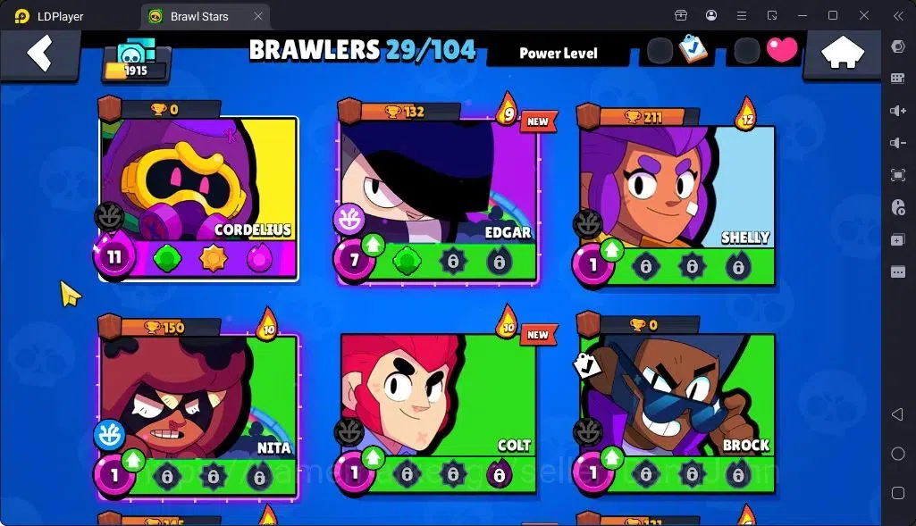 Brawl Stars Accounts Global |Trophy 1915 | Brawler 29| Skins 2 Mythic,7Epic| Bling 9184|Protect Off|Check SS BRS302B 6