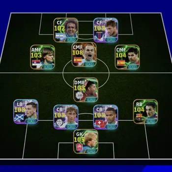 eFootball Accounts Legends & Iconic Players EFOOTBALL 2026 |BIGTIME 2026,DRAGAN S,XABI ALONSO,G BATISTUTA,A FERRER,O KAHN,4