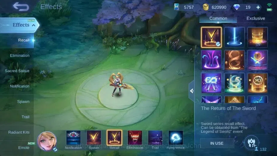 Mobile Legends: Bang Bang Accounts Global|Skin 329|Renowned|SoulVessel Benedetta,KOF  image 16