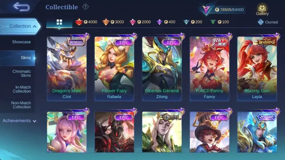 Mobile Legends: Bang Bang Accounts Global|Skin 329|Renowned|SoulVessel Benedetta,KOF  image 8