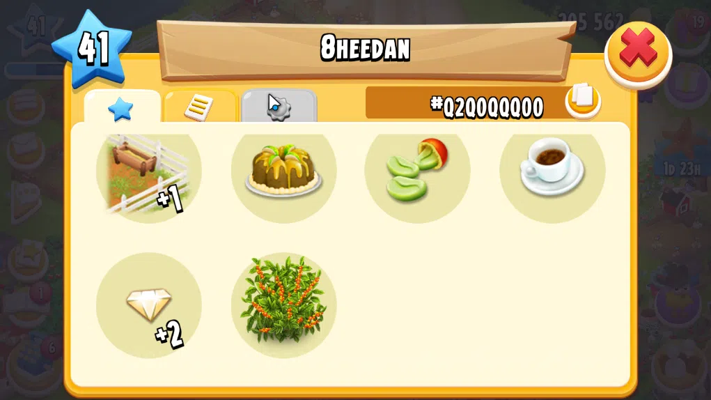 Hay Day Accounts Level 41 | Barn Storage 1100 + Silo Storage 625 | 205k Coins, 32 Diamonds |CN ON|Log Supercell ID|Take 12