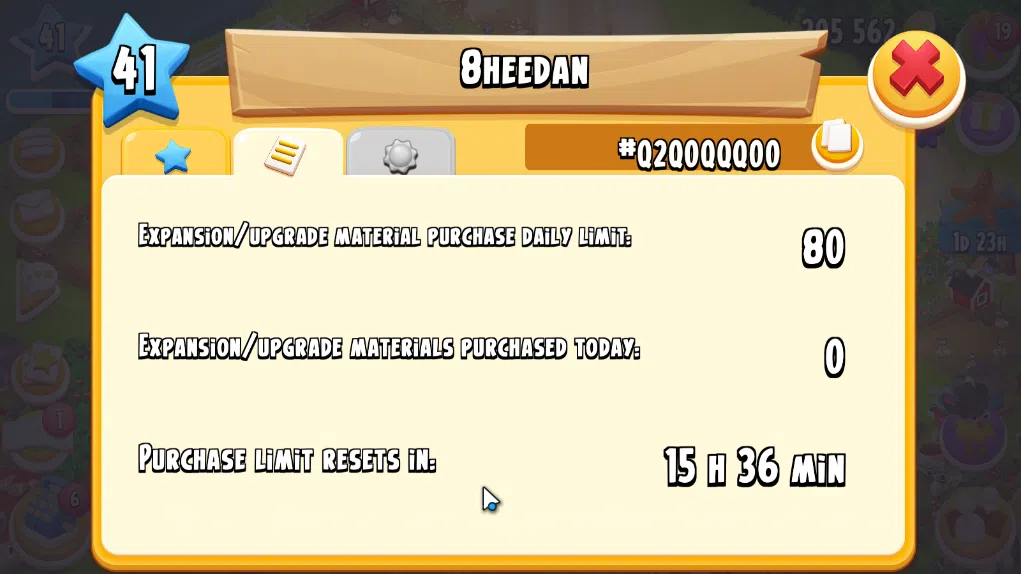 Hay Day Accounts Level 41 | Barn Storage 1100 + Silo Storage 625 | 205k Coins, 32 Diamonds |CN ON|Log Supercell ID|Take 14
