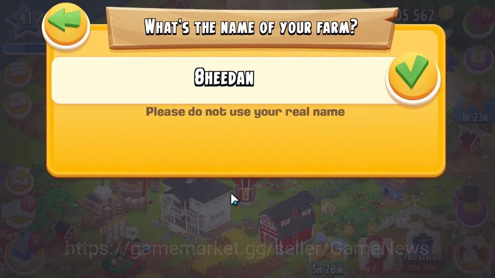 Hay Day Accounts Level 41 | Barn Storage 1100 + Silo Storage 625 | 205k Coins, 32 Diamonds |CN ON|Log Supercell ID|Take 16