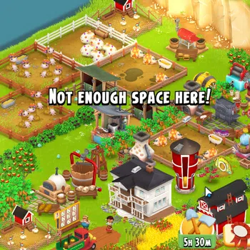 Hay Day Accounts Level 41 | Barn Storage 1100 + Silo Storage 625 | 205k Coins, 32 Diamonds |CN ON|Log Supercell ID|Take