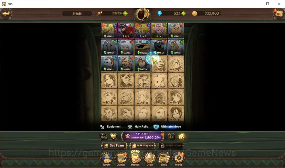 The Seven Deadly Sins: Grand Cross Accounts Global | 1,5 M CC | Chapter 2 | 323 Dm+1 Seventh S image 12
