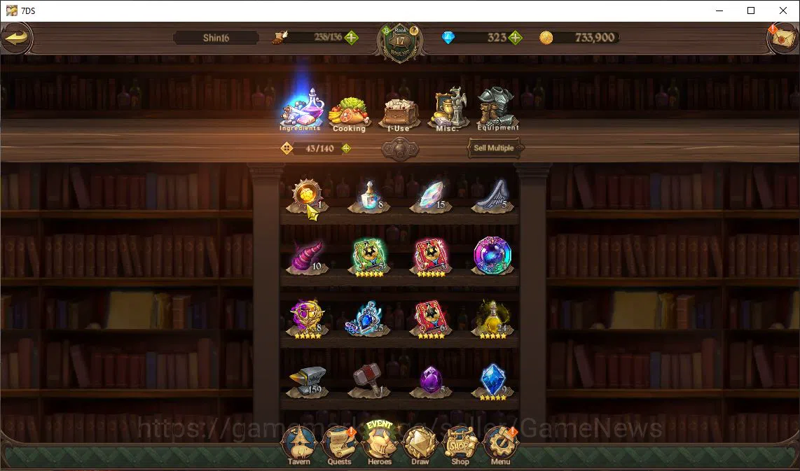 The Seven Deadly Sins: Grand Cross Accounts Global | 1,5 M CC | Chapter 2 | 323 Dm+1 Seventh S image 6