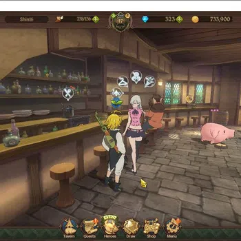 The Seven Deadly Sins: Grand Cross Starter Global | 1,5 M CC | Chapter 2 | 323 Dm+1 Seventh S image 1