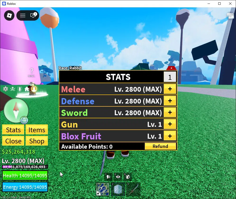 Blox Fruit |Lv Max + Ice, GodHuman |25M Beli 50K Frag| 2 Myth Weap 1 Myth Fruit etc |Rabbit V1|Unverif(RBL954) Roblox Accounts Blox Fruit |Lv Max + Ice, GodHuman |25M Beli 50K F image 1