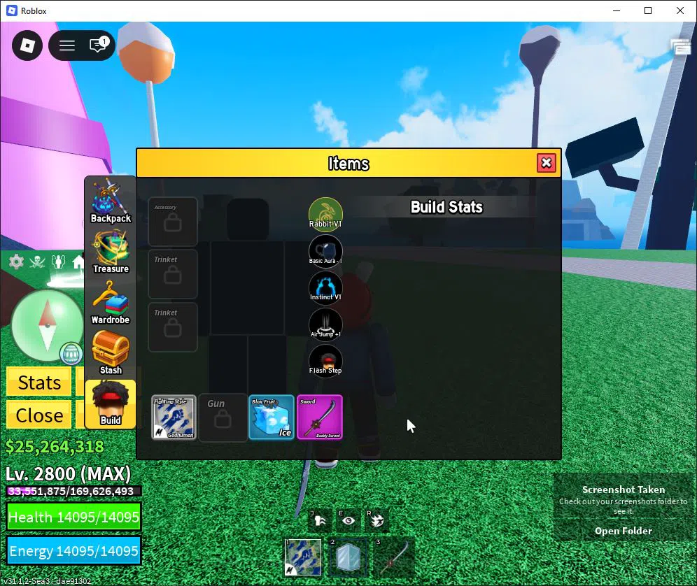 Roblox Accounts Blox Fruit |Lv Max + Ice, GodHuman |25M Beli 50K Frag| 2 Myth Weap 1 Myth Fruit etc |Rabbit 5
