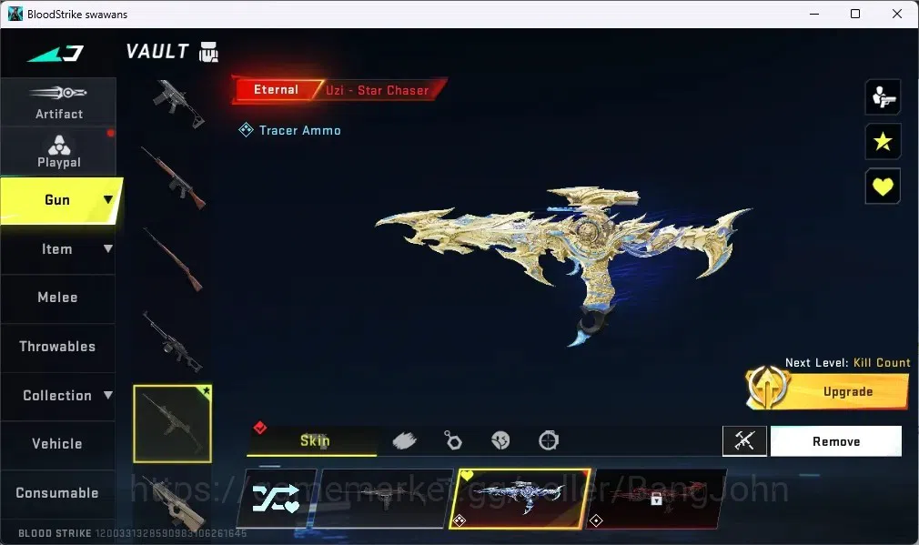 Blood Strike Accounts ASIA | Eternal UZI - Star Chaser|2 AOT,1 TR Guns|4 image 10