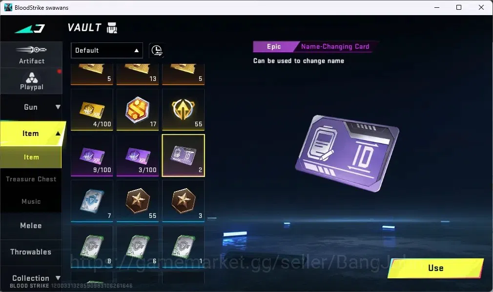 Blood Strike Accounts ASIA | Eternal UZI - Star Chaser|2 AOT,1 TR Guns|4 image 13