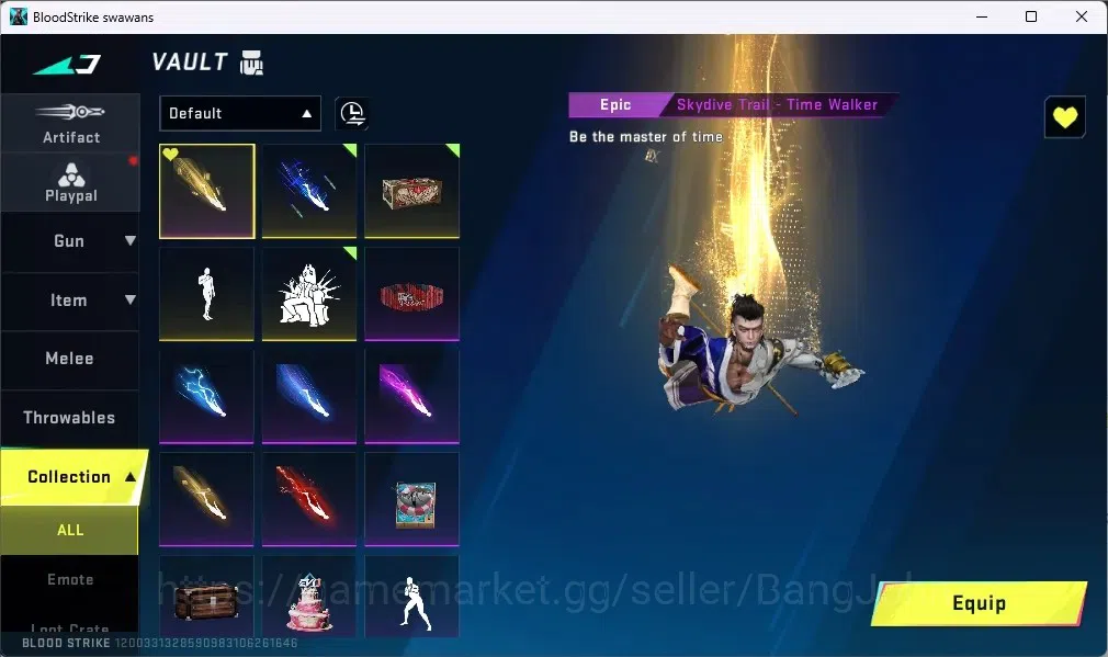Blood Strike Accounts ASIA | Eternal UZI - Star Chaser|2 AOT,1 TR Guns|4 image 15