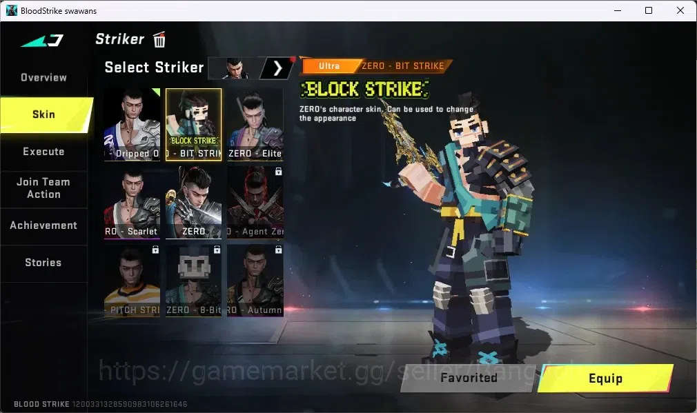 Blood Strike Accounts ASIA | Eternal UZI - Star Chaser|2 AOT,1 TR Guns|4 image 16