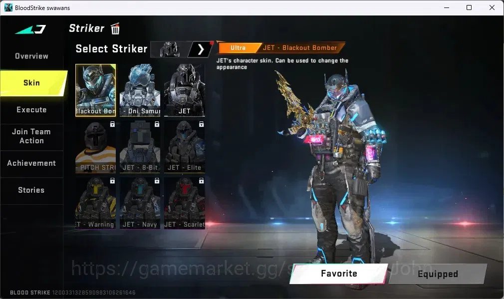 Blood Strike Accounts ASIA | Eternal UZI - Star Chaser|2 AOT,1 TR Guns|4 image 19