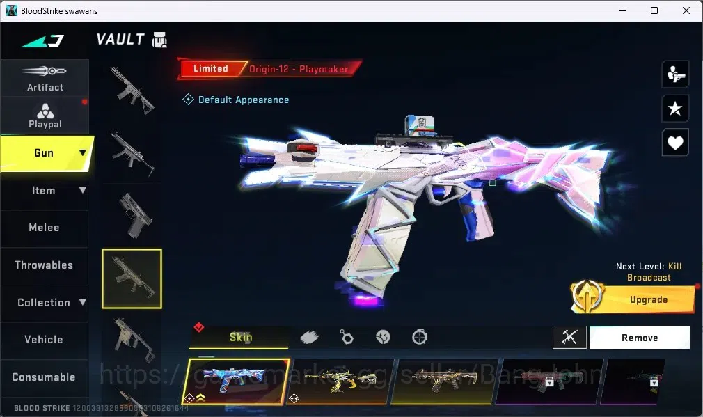 Blood Strike Accounts ASIA | Eternal UZI - Star Chaser|2 AOT,1 TR Guns|4 image 2