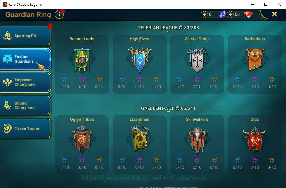 Raid: Shadow Legends Accounts Lv45 882K Power|1 Mythic(Frolni)|22 Legend(Krisk,B image 6