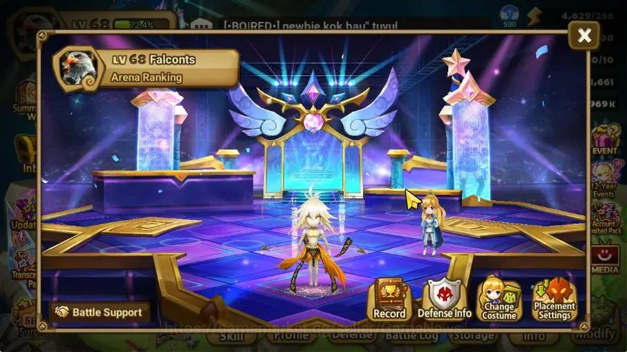 Summoners War: Sky Arena Accounts End-Game ASIA Lv 68|2 LD[Valantis,Shazam]+27 Total NB5[Teshar,Orphina,Angela]+45 2