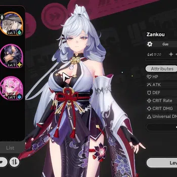 Neverness to Everness Accounts GLOBAL SEA|HL 3|Prologue II|3 SClass 1 Limited[Zankou+Skin]+2 STD[Baicang,Jiuyuan]|3