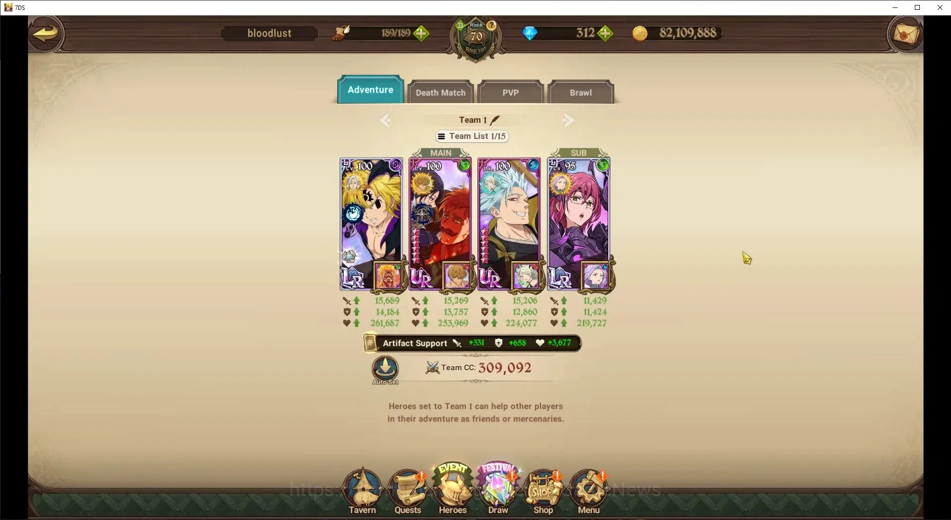 The Seven Deadly Sins: Grand Cross Accounts ASIA|4,2M CC|312 DM+71 LS|7 LR+7 UR+Collab ReZero| image 12