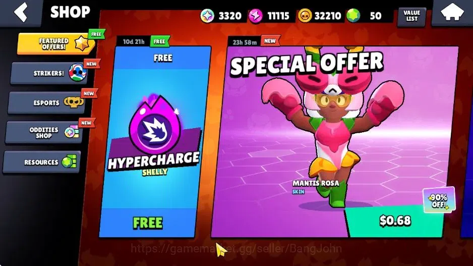Brawl Stars Accounts Android | Starter 2024 Thropy|18 Brawler|7 Brawler image 6