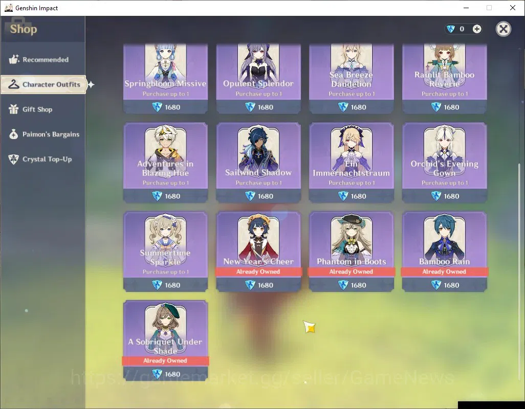 Genshin Impact Accounts ASIA|AR 60|Arle+Sign+PremTeam|13 Limited+7(*5Weap) image 17
