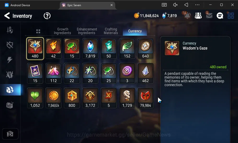 Epic Seven Accounts GLOBAL UNVERIF|New Era|4 ML(LH Cermia,Har Setti,Et image 6