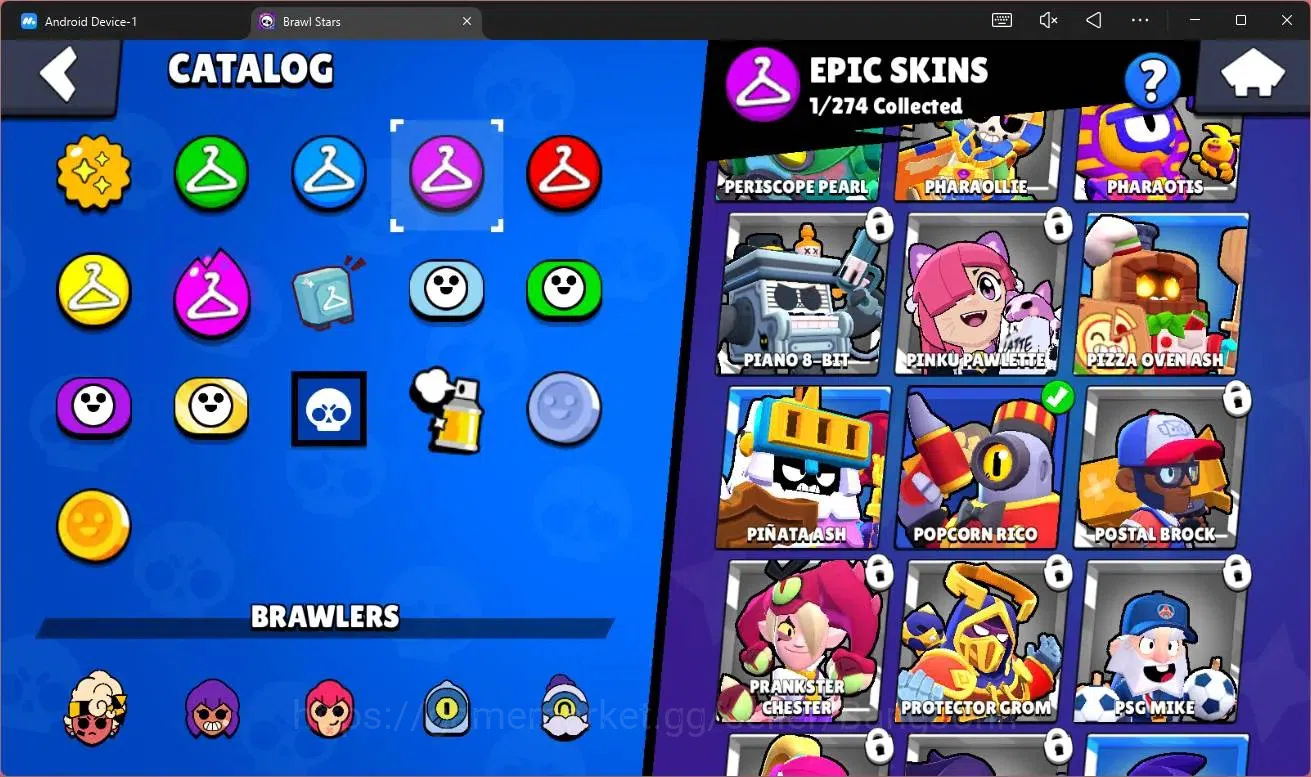 Brawl Stars Accounts Global | 16 Brawler|1076 Trophy|2 Lv 11 (Draco,She image 10